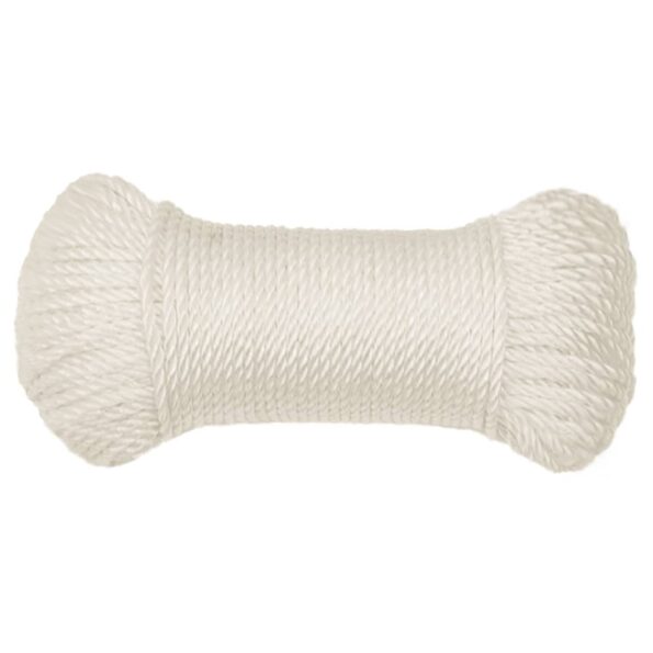 vidaXL Pracovné lano biele 3 mm 25 m polypropylén – Obrázok 3