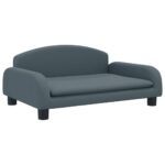 vidaXL Pelech pre psa tmavosivý 70x45x30 cm látka – Obrázok 2
