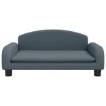 vidaXL Pelech pre psa tmavosivý 70x45x30 cm látka – Obrázok 3