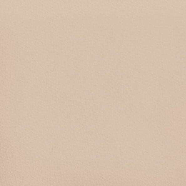 vidaXL Posteľný rám s čelom kapučínový 90x190 cm umelá koža – Obrázok 10