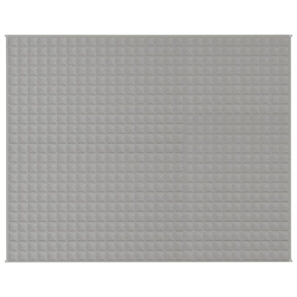 VXL8720845600983_a_en_hd_1.jpg vidaXL Záťažová prikrývka šedá 235x290 cm 11 kg látka – Obrázok 2