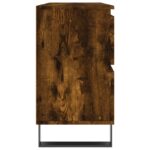vidaXL Kúpeľňová skrinka dymový dub 80x33x60 cm kompozitné drevo – Obrázok 6