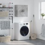 vidaXL Nástenná skrinka betónovo sivá 60x31x60 cm kompozitné drevo