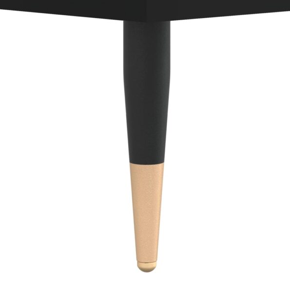 vidaXL Nočné stolíky 2 ks čierne 40x35x50 cm kompozitné drevo – Obrázok 11