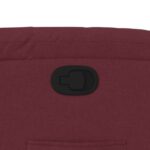 vidaXL Zdvíhacie sklápacie kreslo vínovo červené látka – Obrázok 11