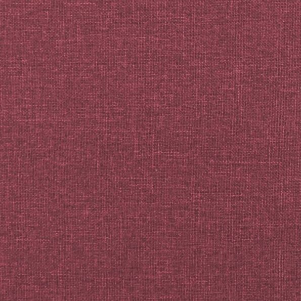 vidaXL Sklápacie masážne kreslo vínovo-červené látka – Obrázok 12