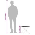 vidaXL 5-dielna záhradná jedálenská súprava skladacia hnedá polyratan – Obrázok 12