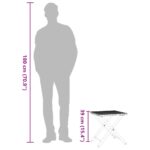 vidaXL 5-dielna záhradná jedálenská súprava skladacia béžová polyratan – Obrázok 12