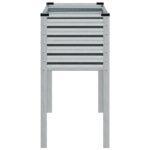 vidaXL Záhradný kvetináč 100x41x90 cm, pozinkovaná oceľ – Obrázok 5