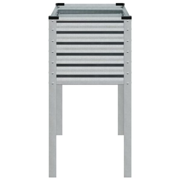 vidaXL Záhradný kvetináč 100x41x90 cm, pozinkovaná oceľ – Obrázok 5