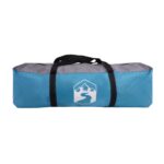 vidaXL Sprchový stan 2 osoby modrý vodeodolný – Obrázok 11