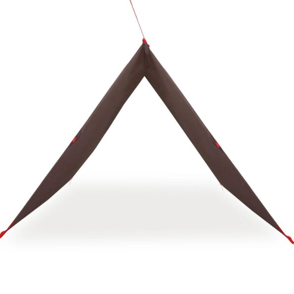 vidaXL Kempingová plachta hnedá 366x306 cm vodotesná – Obrázok 4