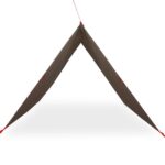 vidaXL Kempingová plachta hnedá 451x420 cm vodotesná – Obrázok 4