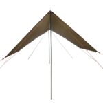 vidaXL Kempingová plachta hnedá 462x306x211 cm vodotesná – Obrázok 4