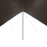 vidaXL Kempingová plachta hnedá 462x306x211 cm vodotesná – Obrázok 6