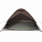 vidaXL Kempingový stan, kupola, 4 osoby, hnedý, vodoodolný – Obrázok 6