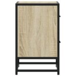 vidaXL Nočný stolík dub sonoma 40x31x50 cm kompozitné drevo – Obrázok 6
