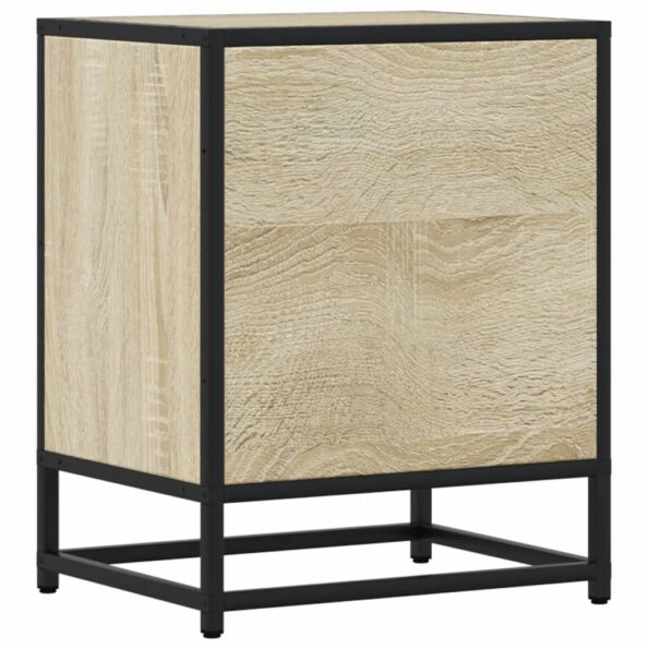 vidaXL Nočný stolík dub sonoma 40x31x50 cm kompozitné drevo – Obrázok 7