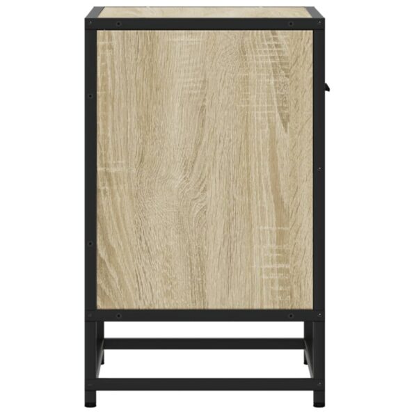 vidaXL Nočný stolík dub sonoma 40x31x50 cm kompozitné drevo – Obrázok 6