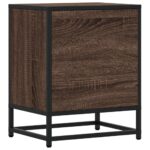 vidaXL Nočná skrinka hnedý dub 40x31x50 cm kompozitné drevo – Obrázok 7
