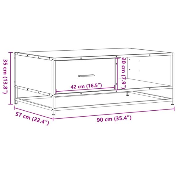 VXL8721102838132_g_en_hd_10.jpg vidaXL Konferenčný stolík, čierny 90x57x35 cm, kompozitné drevo+kov – Obrázok 12