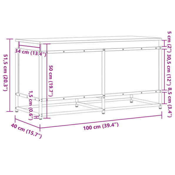 VXL8721102838675_g_en_hd_8.jpg vidaXL Úložný box s vekom hnedý dub 100x40x51,5 cm kompozitné drevo – Obrázok 10