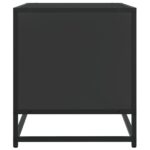 vidaXL TV skrinka čierna 91x40x46 cm kompozitné drevo a kov – Obrázok 5