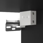 vidaXL TV skrinka čierna 60x31x39,5 cm kompozitné drevo a kov – Obrázok 9