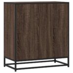 vidaXL Komoda hnedý dub 68x35x76 cm kompozitné drevo – Obrázok 6
