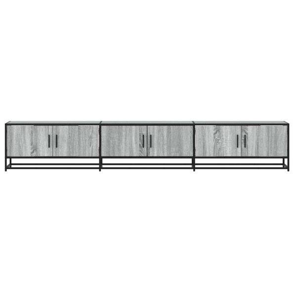 VXL8721102923043_g_en_hd_2.jpg vidaXL TV skrinka sivý dub sonoma 240x35x41 cm kompozitné drevo – Obrázok 4