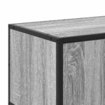 vidaXL TV skrinka sivý dub sonoma 240x35x41 cm kompozitné drevo – Obrázok 8