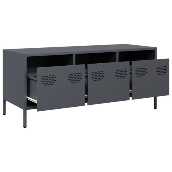 VXL8721102929854_g_en_hd_3.jpg vidaXL TV skrinka antracit 101,5x39x43,5 cm oceľ valcovaná za studena – Obrázok 5