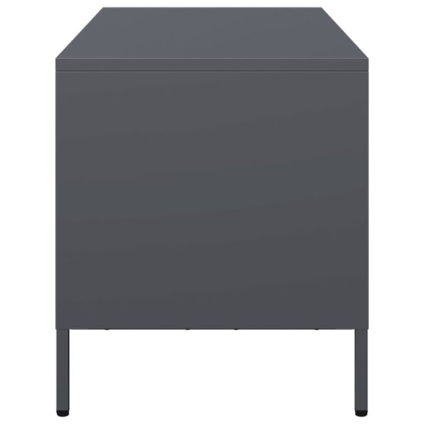VXL8721102929854_g_en_hd_4.jpg vidaXL TV skrinka antracit 101,5x39x43,5 cm oceľ valcovaná za studena – Obrázok 6