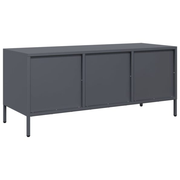 VXL8721102929854_g_en_hd_5.jpg vidaXL TV skrinka antracit 101,5x39x43,5 cm oceľ valcovaná za studena – Obrázok 7