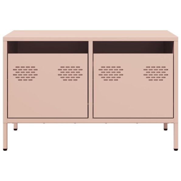 VXL8721102929908_g_en_hd_2.jpg vidaXL TV skrinka ružová 68x39x43,5 cm oceľ valcovaná za studena – Obrázok 4