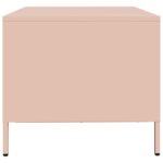 vidaXL TV skrinka ružová 68x50x43,5 cm oceľ valcovaná za studena – Obrázok 7
