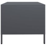 vidaXL TV skrinka antracitová 68x50x43,5 cm oceľ valcovaná za studena – Obrázok 7