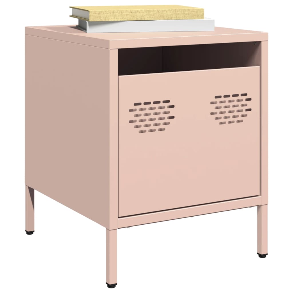 VXL8721102930041_m_en_hd_1.jpg vidaXL Nočné stolíky 2 ks ružové 35x39x43,5 cm oceľ – Obrázok 1