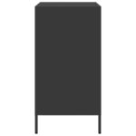 vidaXL Komoda čierna 68x39x73,5 cm oceľ valcovaná za studena – Obrázok 6