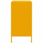 vidaXL Komoda horčicovožltá 68x39x73,5 cm oceľ valcovaná za studena – Obrázok 6