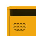 vidaXL Komoda horčicovožltá 68x39x73,5 cm oceľ valcovaná za studena – Obrázok 10