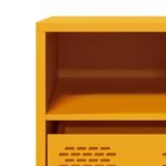 vidaXL TV skrinka horčicovožltá 101,5x39x43,5 cm oceľ – Obrázok 9