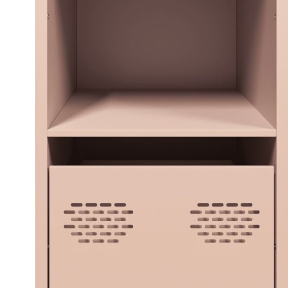 vidaXL Komoda ružová 101,5x39x73,5 cm oceľ valcovaná za studena – Obrázok 10