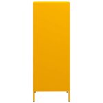 vidaXL Vysoká skrinka horčicovožltá 35x39x103,5 cm oceľ – Obrázok 6