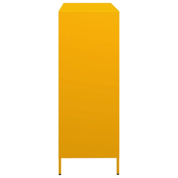VXL8721102931482_g_en_hd_4.jpg vidaXL Vysoká skrinka horčicovožltá 101,5x39x103,5 cm oceľ – Obrázok 6