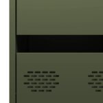 vidaXL Komoda olivovozelená 35x39x73,5 cm oceľ valcovaná za studena – Obrázok 10