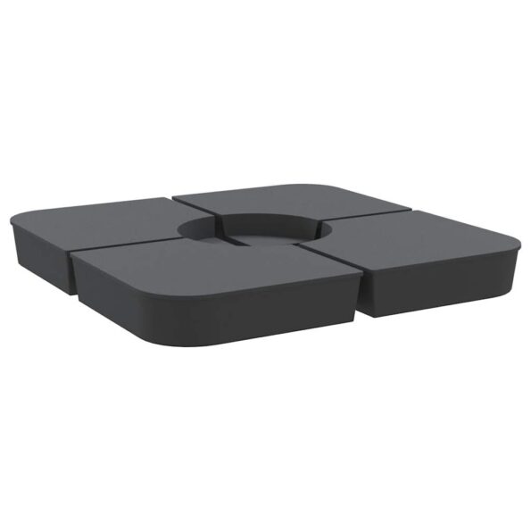 VXL8721158362872_a_en_hd_1.jpg vidaXL 4-dielna Základná súprava pre krížové stojany slnečník 100kg PP – Obrázok 2