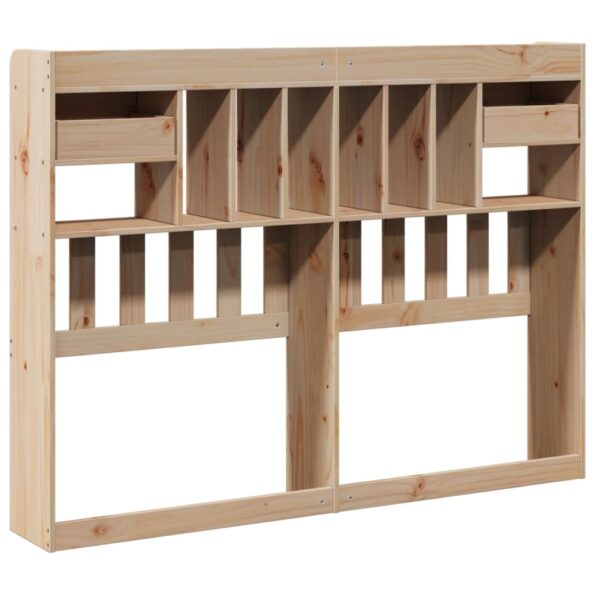 vidaXL Čelo postele s úložným priestorom 160 cm borovica – Obrázok 6