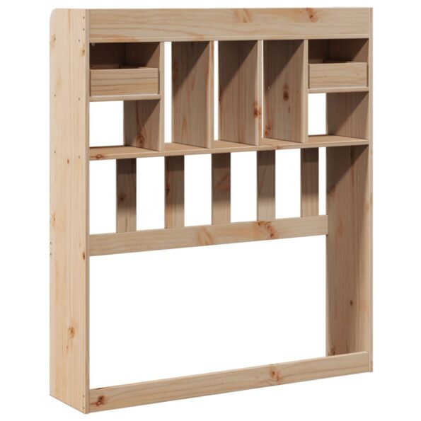 vidaXL Čelo postele s úložným priestorom 100 cm borovica – Obrázok 6