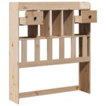 vidaXL Čelo postele s úložným priestorom 75 cm borovica – Obrázok 4